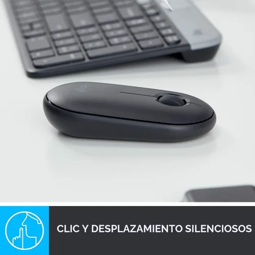 Miniatura 3 de Logitech Pebble i345 Ratón inalámbrico Bluetooth para iPad - Grafito