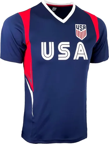 Miniatura 3 de Icon Sports Camiseta de fútbol para adultos USMNT de la Federación de Fútbol de los Estados Unidos