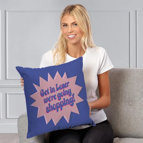 Miniatura 2 de Northwest Mean Girls - Almohada de 18 x 18 pulgadas, Get in Losers