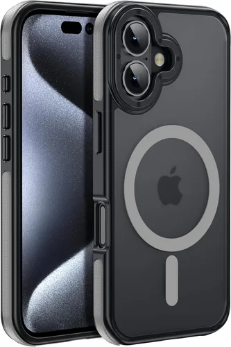 Miniatura 89 de Funda para iPhone 17 Pro Max con protector de lente de cámara [protección de grado militar de 10 pies] compatible con MagSafe a prueba de golpes