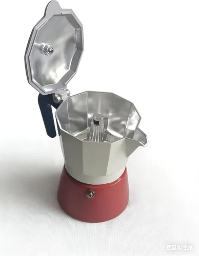 Miniatura 11 de Cafetera de café para estufa, cafetera de expreso de 3 tazas, olla de moka de aluminio, percolador de 5 oz 150 ml, fácil de preparar para estufas