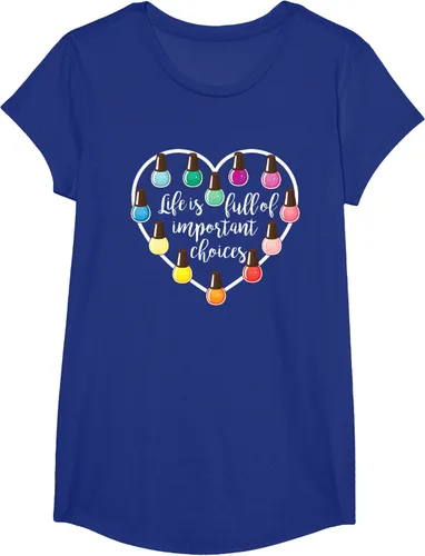 Miniatura 27 de Life Is Full Of Important Choices - Camiseta de regalo para esmalte de uñas