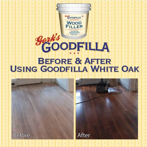 Miniatura 2 de Goodfilla Ébano, 8 onzas, relleno para madera y grano, teñible, lijable, cero residuos, no tóxico, hecho en EE. UU