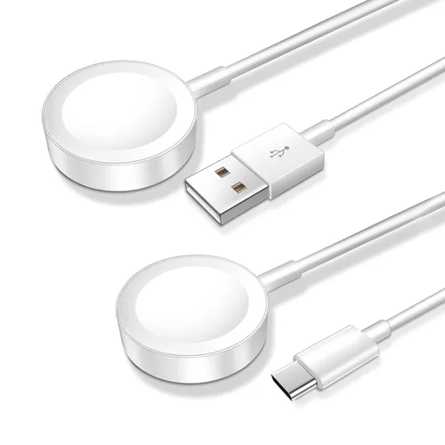 Miniatura 10 de Cable de carga magnético para cargador de Apple Watch, puerto USB C, cable de carga inalámbrico compatible con iWatch Series