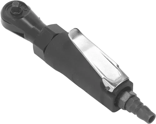 Miniatura 3 de Qqmora Mini llave de trinquete neumática, 4cfm de acero de aleación de consumo 25N para conexión de entrada M 1/4 pulgadas, mini llave de trinquete