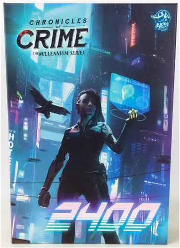 Chronicles of Crime The Millennium Series - Juego de mesa 2400 | Juego cooperativo de misterio de asesinato para niños y adultos | A partir de 12