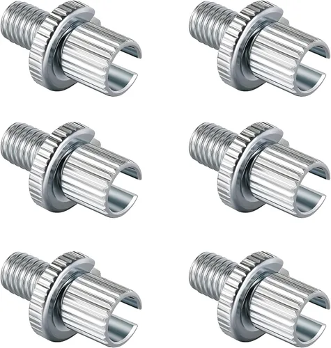 Frienda 12 piezas de ajuste de cable de freno de embrague de embrague métrico ajustador de cable de freno compatible con ATV motocicleta 0.315 in