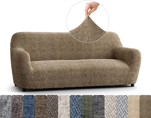 Miniatura 22 de PAULATO BY GA.I.CO. Funda para silla – Funda elástica para sillón – Funda de sillón para mascotas y niños – Fundas suaves para silla – Protector