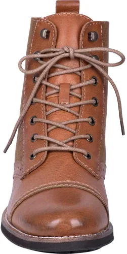 Miniatura 5 de Dingo para hombre Andy cordones botas tobillo - marrón