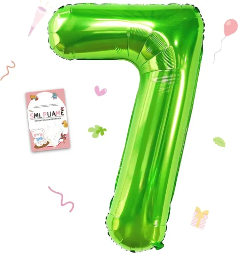 Miniatura 122 de Globos de números de 40 pulgadas del 0 al 9 dorados grandes del número 0, globos digitales para suministros de decoración de celebración de fiesta