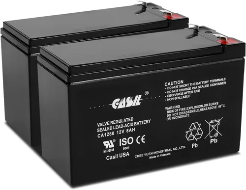 Miniatura 7 de Casil Batería de repuesto de 12V 4Ah compatible con Razor E100 E125 E150 E175