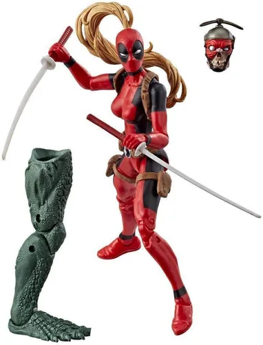 Miniatura 2 de Marvel Legends Series Lady Deadpool Figura de acción de 6 pulgadas para edades de 48 meses a 1188 meses