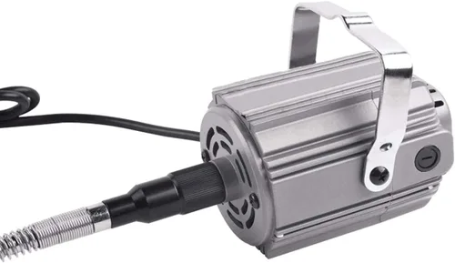 Miniatura 4 de Herramienta Giratoria de Eje Flexible Molinillo Colgante Carver Kit de Herramientas Eléctricas Multifunción para Trabajo en Metal, Control por