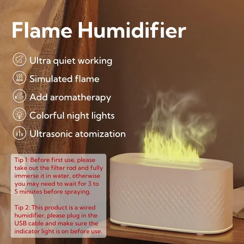 Humidificador portátil pequeño con boquilla doble, humidificadores grandes de niebla fría, puertos de pulverización dobles, protección contra