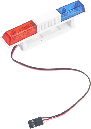 Miniatura 4 de ShareGoo - Luces de policía de simulación RC para coche, luz LED, luz de techo, decoración compatible con Traxxas HSP HPI Tamiya 4WD Axial Arrma