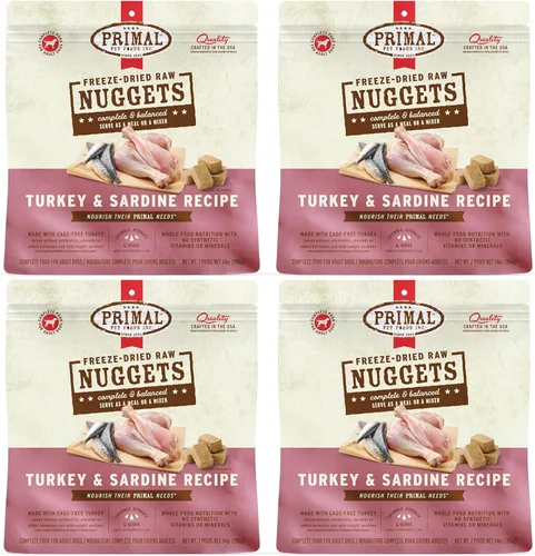 Miniatura 27 de Primal - Nuggets de comida cruda liofilizada para perros, venado, comida completa y equilibrada, también se puede utilizar como adorno o golosina