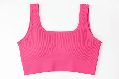 Miniatura 6 de QINSEN Conjuntos de entrenamiento para mujer, 2 piezas, sin costuras, camiseta acanalada sin mangas, pantalones cortos de cintura alta, atuendo