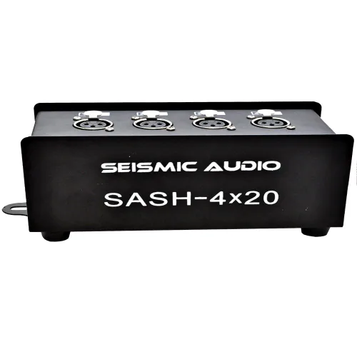 Miniatura 3 de Seismic Audio - SASH-4x20 - Cable XLR de 4 canales Enviar Sub Snake - 20 pies