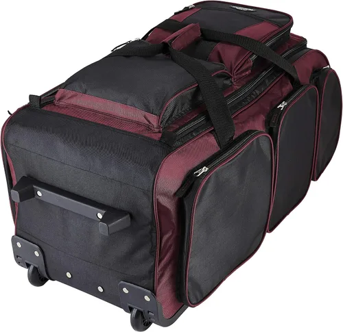 Miniatura 4 de Travelers Club Xpedition 30 Inch Multi-Pocket Upright Rolling Duffel Bag