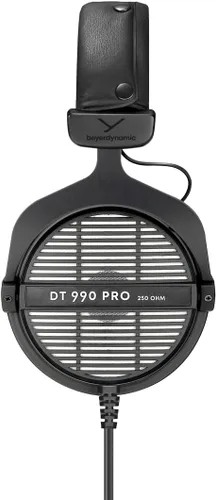 Miniatura 3 de Auriculares supraaurales de estudio beyerdynamic DT 990 Pro de 250 ohmios para mezcla, masterización y edición Gris