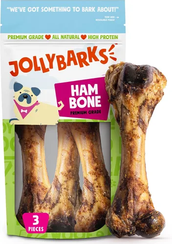 Miniatura 9 de Mammoth - Huesos grandes para perros grandes, huesos de carne de fémur de 16 pulgadas para masticadores agresivos, hueso de perro gigante natural