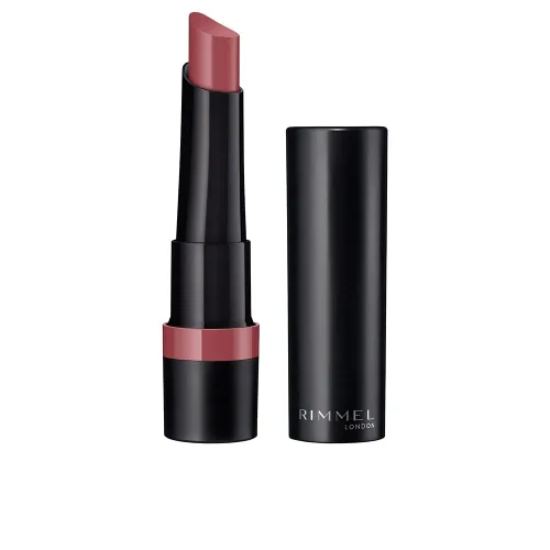 Rimmel Lápiz labial mate de acabado duradero, color de labios intenso durante todo el día con complejo exclusivo de rubí y diamantes, 220 Mauve