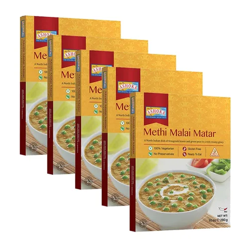 Miniatura 22 de Ashoka Comidas indias listas para comer desde 1930, 100% vegetariano Dal Makhani, comida india totalmente natural cocinada tradicionalmente, a base