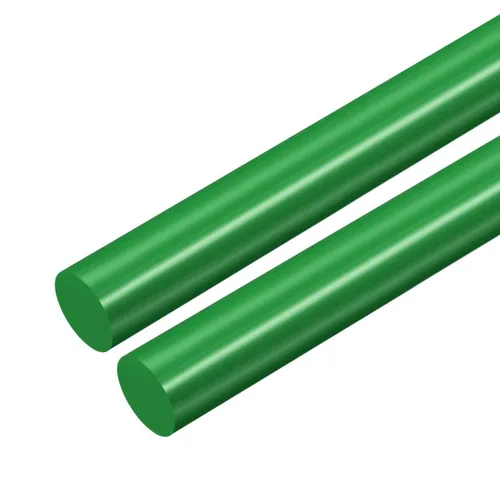 Miniatura 59 de uxcell Varilla redonda de plástico de 1/2 pulgada de diámetro y 20 pulgadas de longitud, varillas de polioximetileno, barras redondas de plástico