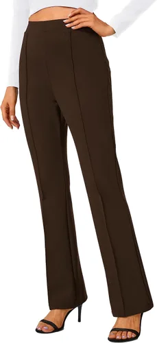 Miniatura 16 de Urban CoCo Pantalones de trabajo elásticos con corte de bota, pantalones de yoga pequeños para oficina casual