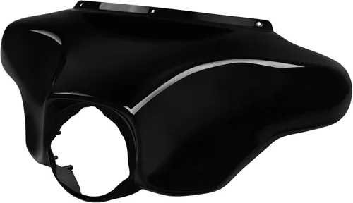 Miniatura 3 de Green-L Carenado exterior superior de murciélago negro vívido para Harley Touring Street Electra Glide Ultra Classic Limited 1996-2013