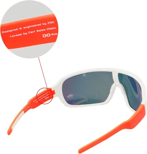 Miniatura 3 de walleva polarizadas Titanio + Negro Lentes de repuesto para POC BladeGafas de sol