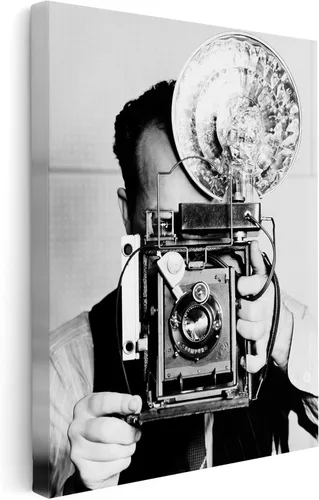 Poster Master Lienzo para cámara antigua, impresión retro de fotógrafo, arte de fotografía, regalo para hombres, mujeres, camarógrafos, gran