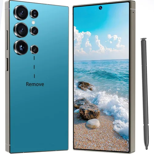 Miniatura 5 de Teléfono I24 Ultra desbloqueado, bolígrafo integrado, batería de teléfono inteligente de 6800 mAh, pantalla HD de 6.8 pulgadas, 8+256 GB con tarjeta