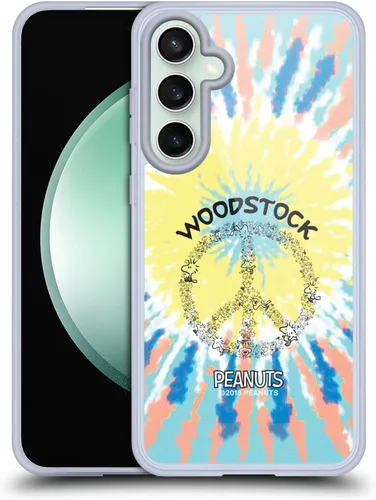 Miniatura 151 de Head Case Designs Funda de gel Woodstock 50th con licencia oficial de Peanuts Snoopy Guitar 1969 [protección de grado militar] compatible
