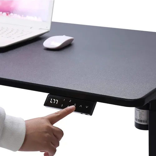 Miniatura 6 de UNICOO - Escritorio de pie eléctrico de altura ajustable, para el hogar, la oficina, con pantalla LED y 4 controladores de memoria preestablecidos