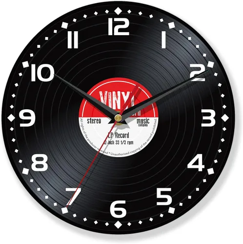 Miniatura 10 de Reloj de pared vintage, funciona con pilas, reloj de árbol para sala de estar, dormitorio, baño, cocina, 10 pulgadas Árbol de la vida vintage