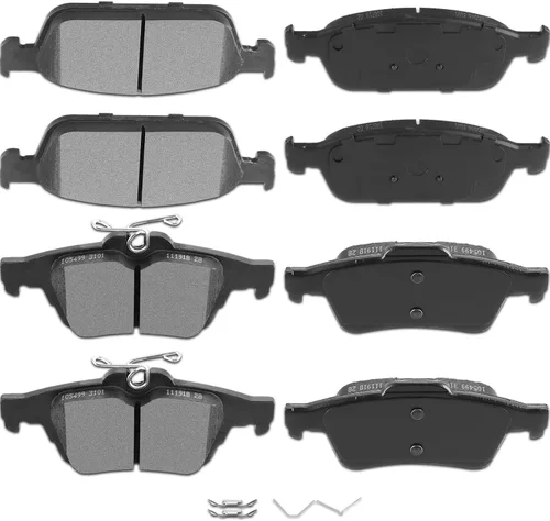 Miniatura 34 de Pastillas de freno, ECCPP D465 D537 8 piezas de kits de freno de cerámica aptos para 1997 1998 1999 para Acura CL, 1991-1997 para Honda para Accord