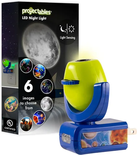 Miniatura 9 de Projectables Disney Mickey and Minnie Mouse Night Light LED Projector, Plug-in, Dusk-to-Dawn Sensor, for Kids, Baby, Boys, Girls, Nursery, Toy Room
