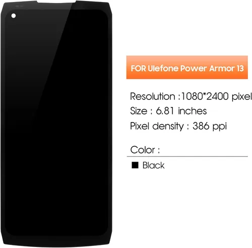 Miniatura 2 de para Ulefone Power Armor 13 6.81 "Pantalla LCD táctil Asamblea digital con herramientas