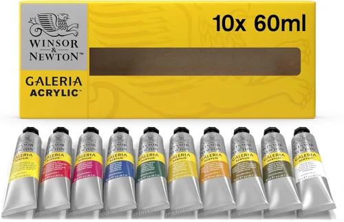 Miniatura 6 de Winsor & Newton Galeria - Pintura acrílica, 10 x 0.7 fl oz (0.7 onzas líquidas)