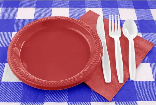 Miniatura 3 de Mantel ajustable para mesa y banco de picnic de 72 pulgadas, 3 piezas, color azul