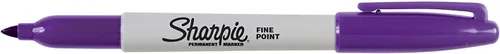 Miniatura 5 de Sharpie Rotulador permanente de punta fina, colores surtidos (paquete de 8)