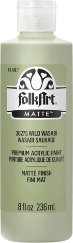 Miniatura 17 de FolkArt Pintura acrílica, 8oz, hoja de acebo
