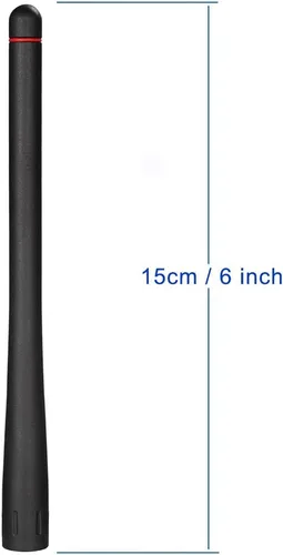 Miniatura 2 de Bingfu Antena de radio VHF marina de mano VHF 136-174MHz pato de goma SMA antena macho para horizonte estándar HX210 HX870 HX890 HX300 HX380 HX40