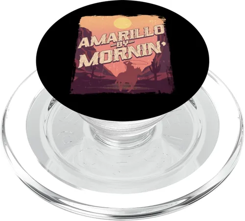 Miniatura 7 de Western Cowboy Amarillo By Mornin Folk Country Music PopSockets Adhesive PopGrip