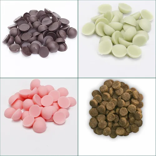 Miniatura 4 de Mini moldes redondos de silicona, 148 cavidades, molde de caramelo de chocolate semiesférico para hornear y congelar chispas de chocolate, Redonda