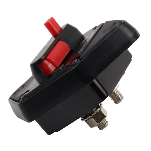 Miniatura 3 de Disyuntor de montaje en panel de 12 V-48 V CC 30A, disyuntor Hi-Amp 30A con reinicio manual y junta para auto, camión, RV, automóvil, marino