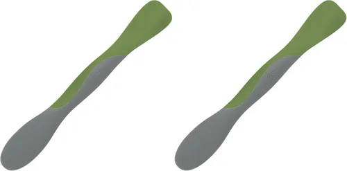 Miniatura 16 de Tovolo Scoop and Spread Herramienta Esparcidora de Sándwich de Silicona Grande de Doble Extremo con Mango de Nailon, Herramienta de Silicona