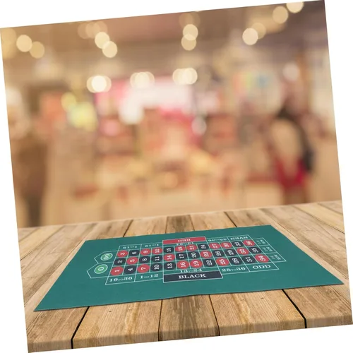 Miniatura 4 de Poker Boarg - Tapete de mesa de juego impermeable plegable para juegos de póquer, tapete de fieltro, reuniones familiares, fiestas temáticas