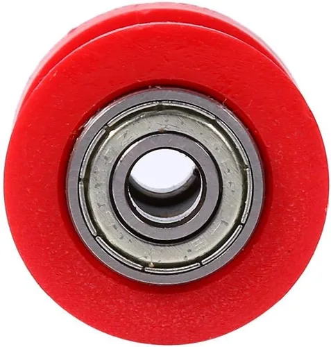 Miniatura 3 de Keenso Rueda guía tensor de rodillo de cadena de 0.315 pulgadas, guía universal de rueda tensor de cadena de polea para motocicleta, Pit Dirt Mini